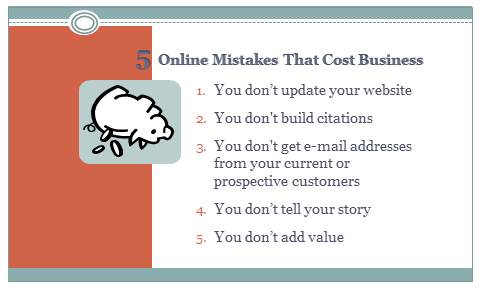 5 Online Mistakes That Cost Business