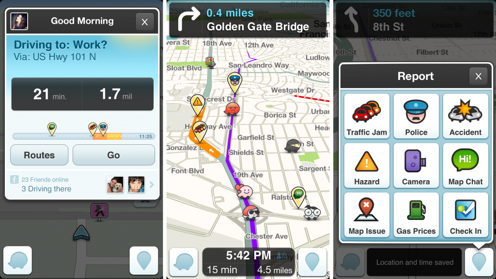 Waze makes driving hassle free