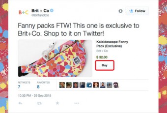 Shopping from a Pin or Tweet is Easy