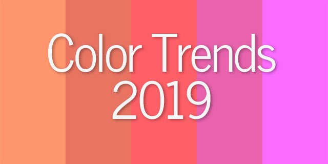 2019 Color Trends