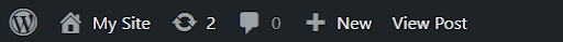 View Post Toolbar