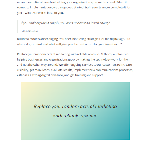 Quote block and pullquote blocks in paragraph.